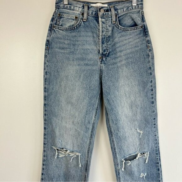 Aritzia Jodi High Rise Loose Jeans 29l waist 24 light blue loose wide leg denim - Picture 9 of 16